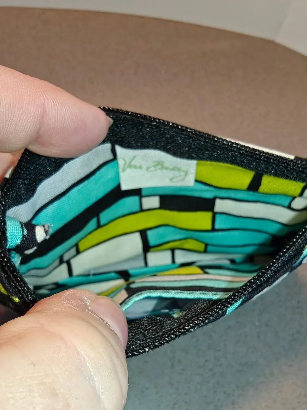 Vera Bradley Zip ID in Island Blooms